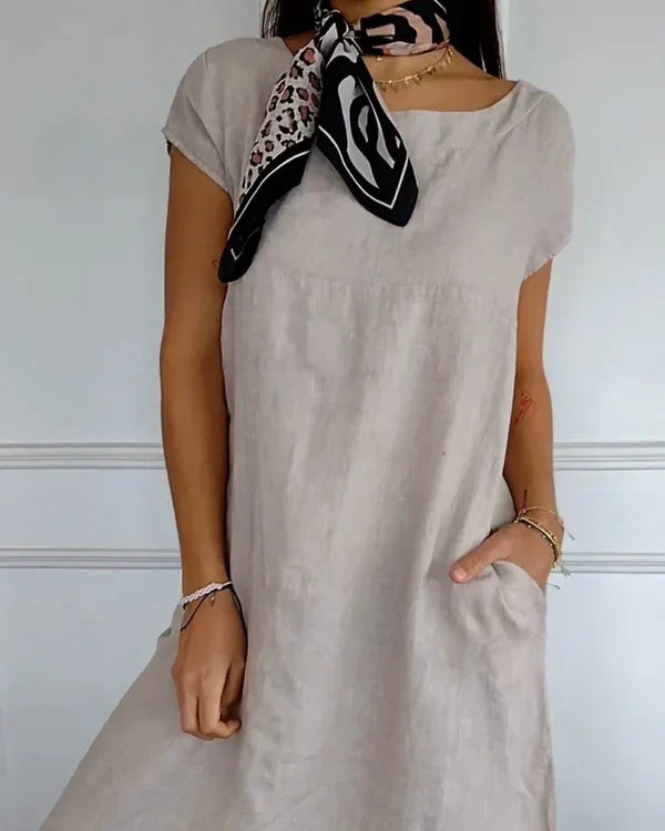 Isabel™ | Ligereza y elegancia en un vestido blanco para el verano