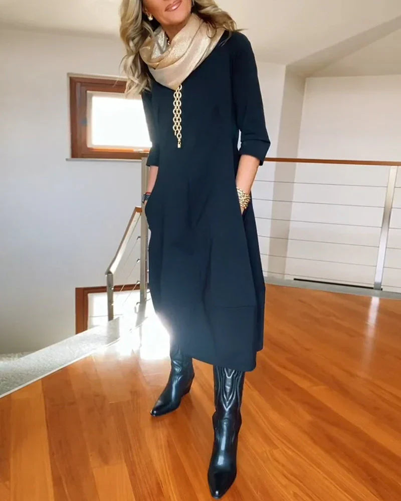 Ada - Elegante vestido midi