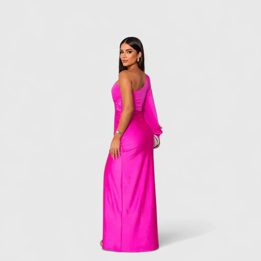 Eleonora - Vestido largo de satén con un brillo atemporal