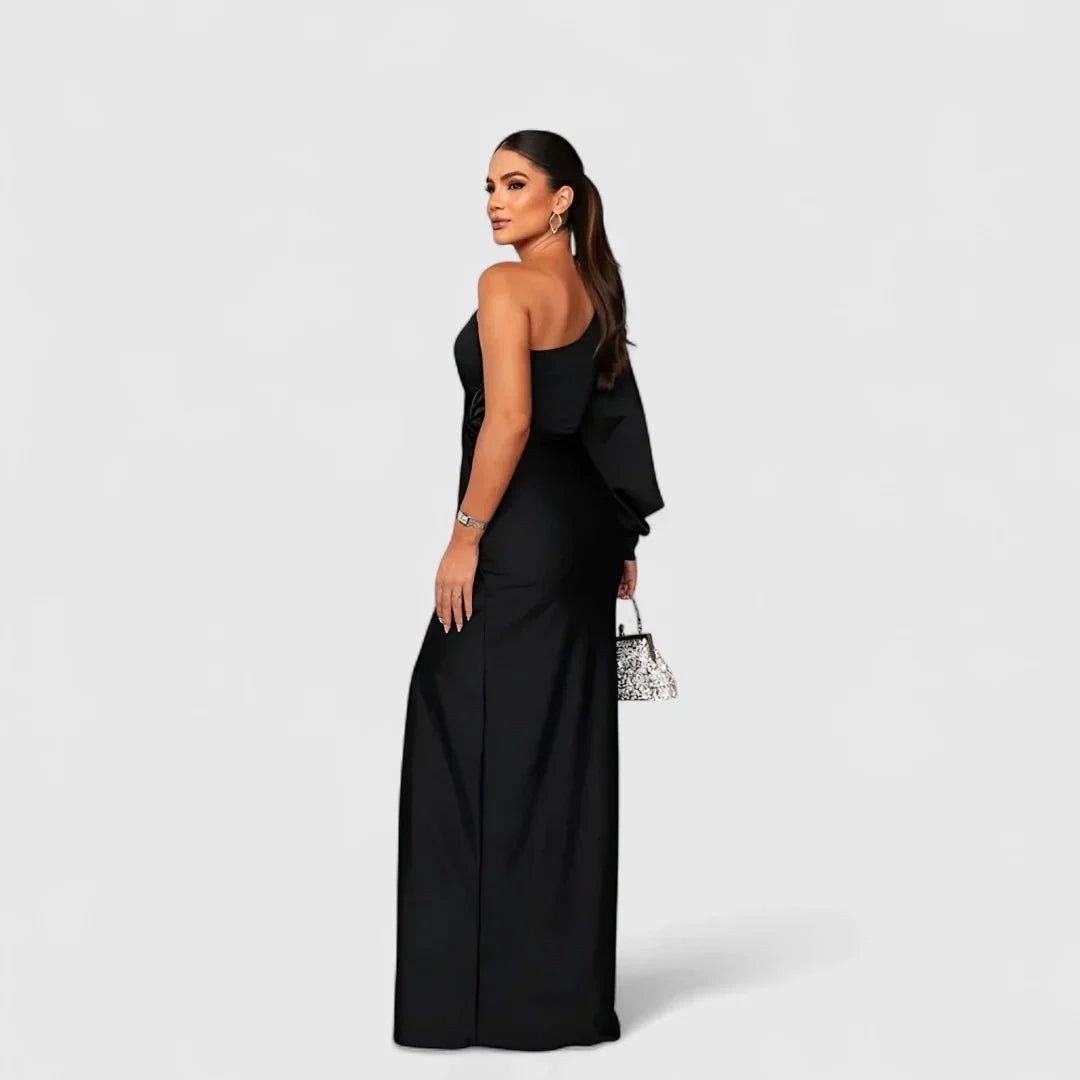 Eleonora - Vestido largo de satén con un brillo atemporal