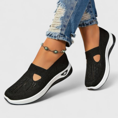 Regine | Zapatillas de Mujer Slip-On Transpirables de Malla para Caminar