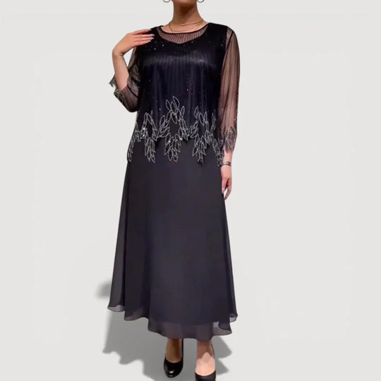 DORIS – VESTIDO MIDI ELEGANTE
