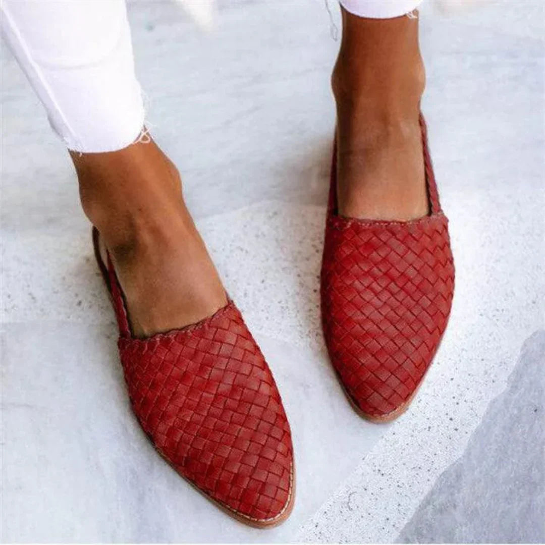 Ariel™ | Sandalias bajas artesanales