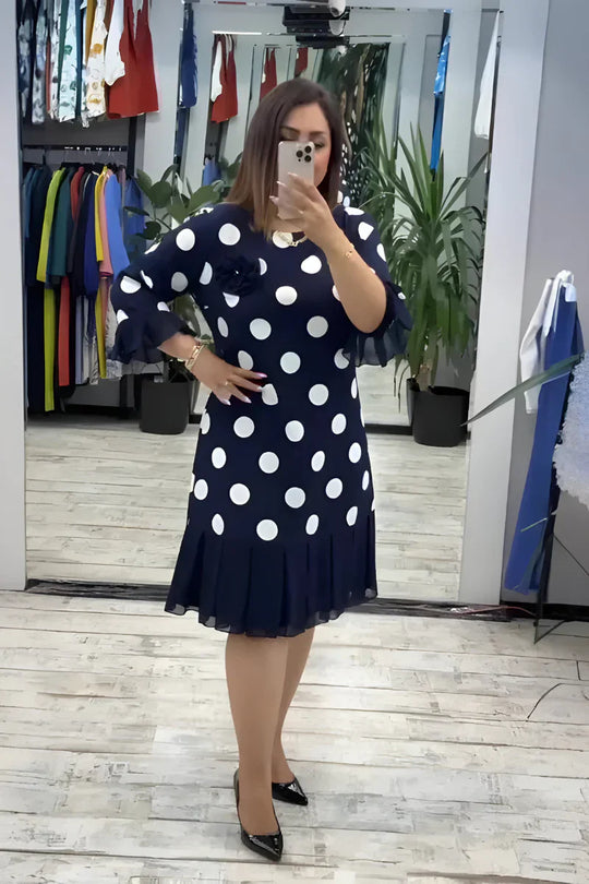Pia – Vestido midi elegante y cómodo