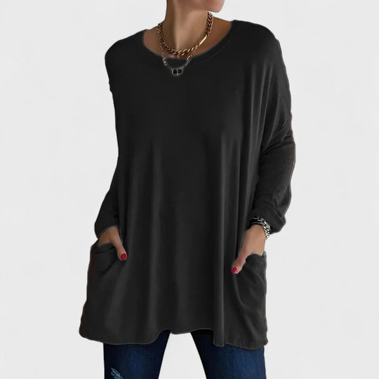 Oriana - Sudadera ligera de corte relajado