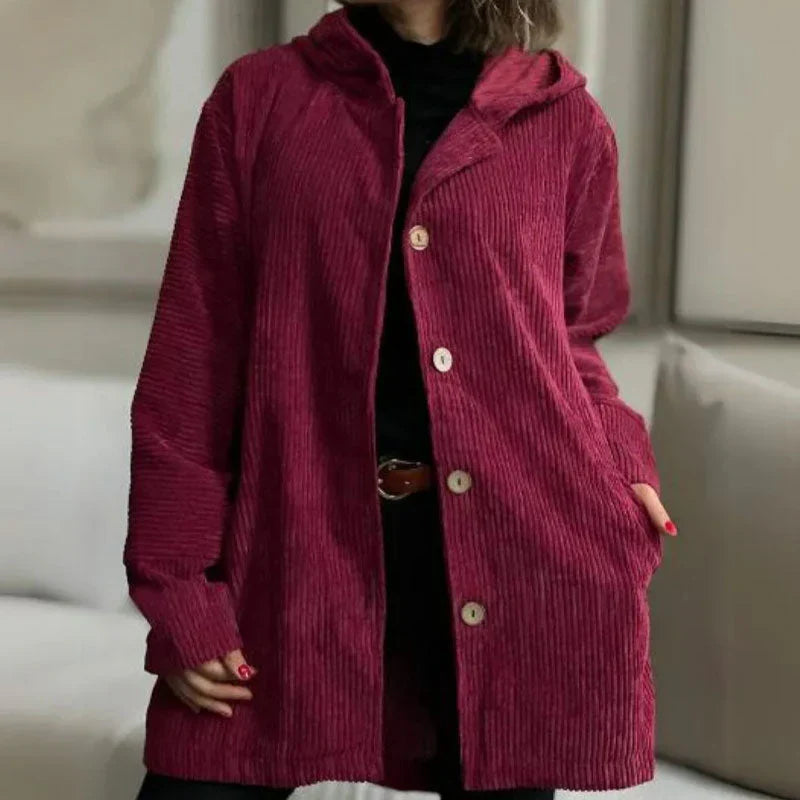 Raquel - Chaqueta con capucha estilo casual