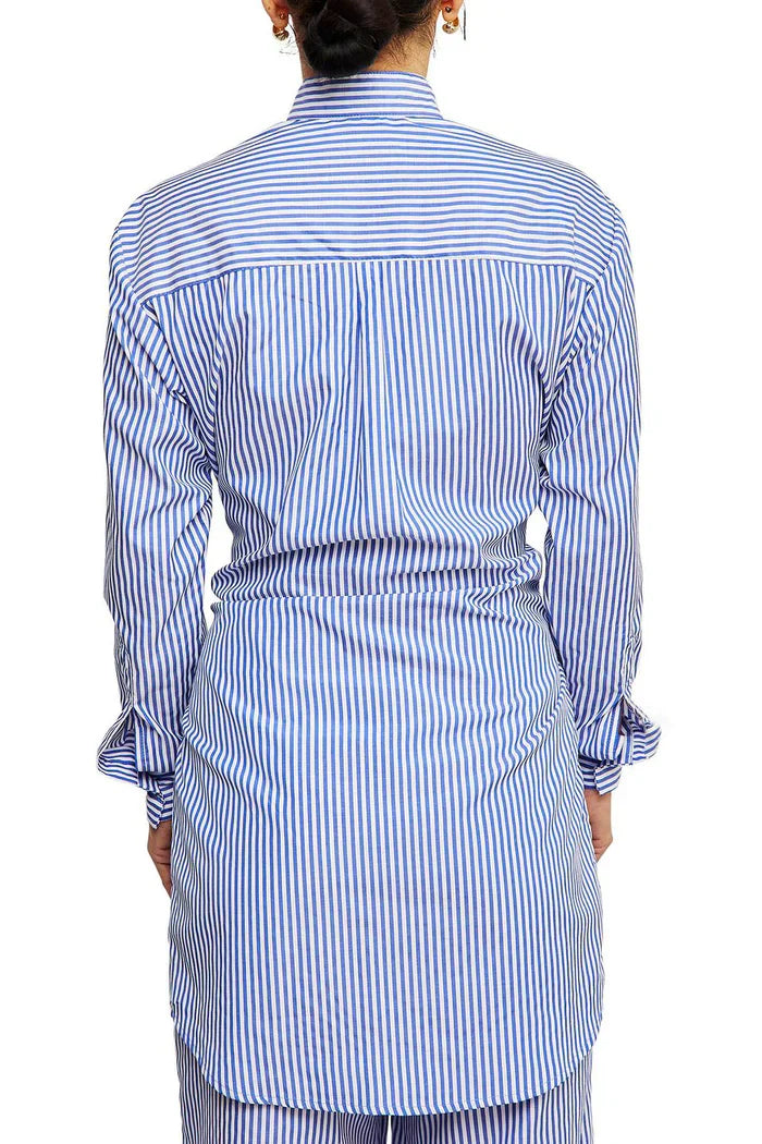 Roma - Conjunto de falda y blusa a rayas
