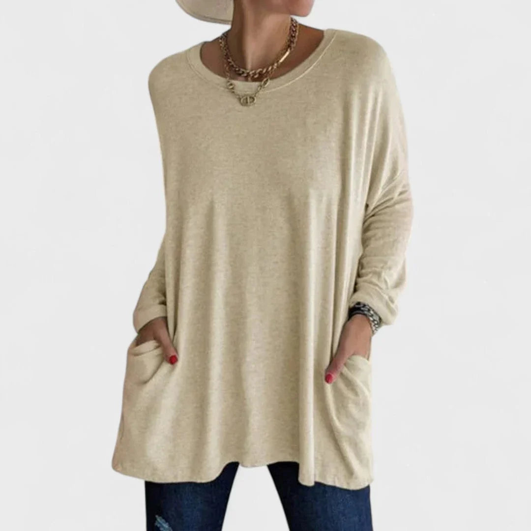 Oriana - Sudadera ligera de corte relajado