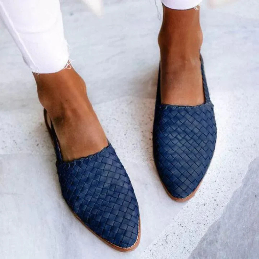 Ariel™ | Sandalias bajas artesanales