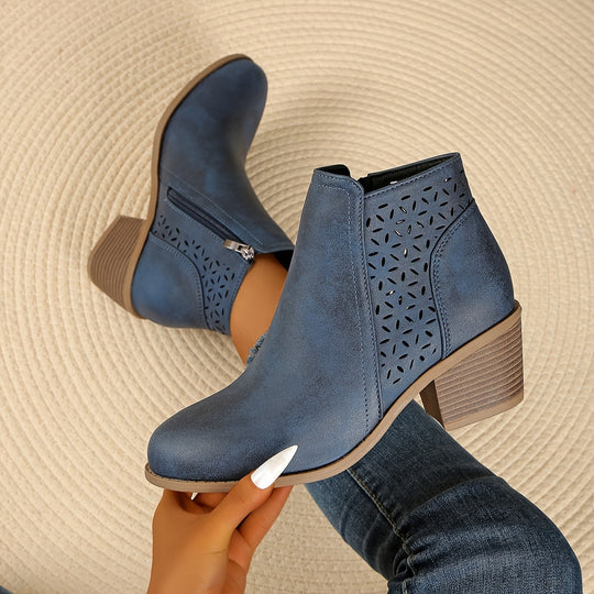 Greta | Botines para mujer con cremallera lateral