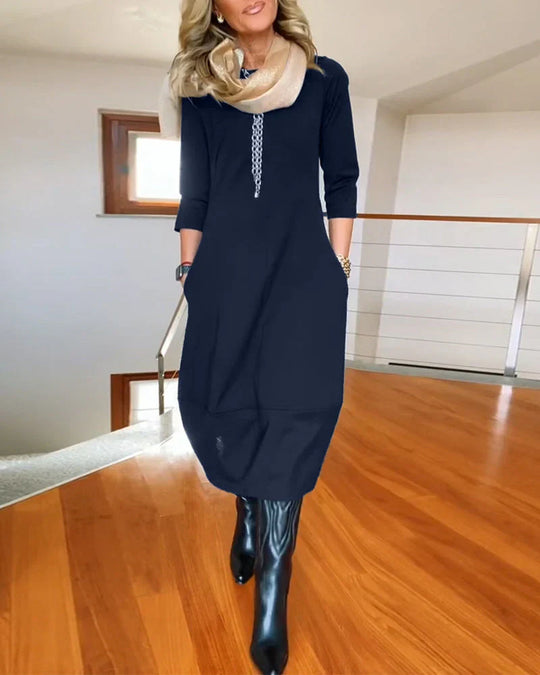 Ada - Elegante vestido midi