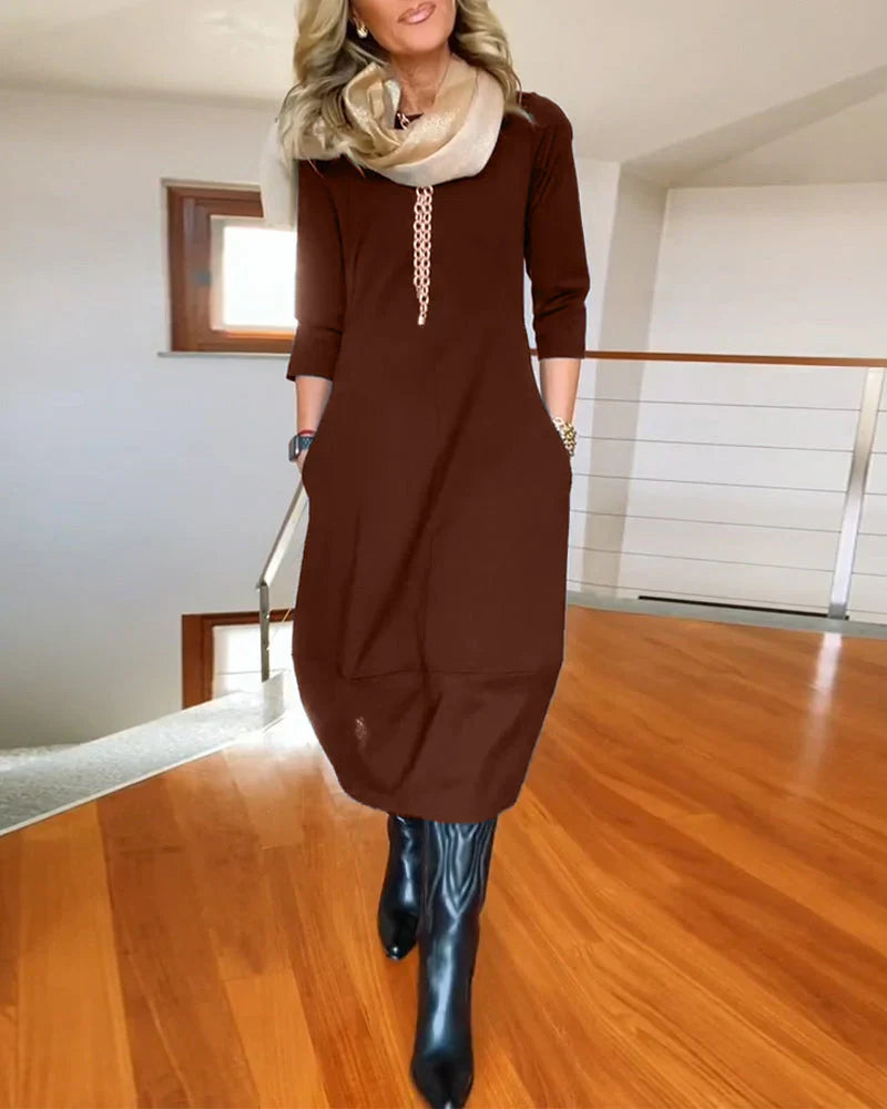 Ada - Elegante vestido midi