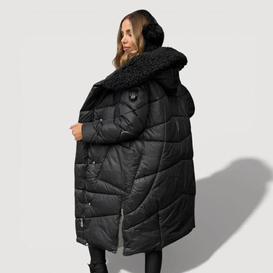 Hilda – Abrigo acolchado largo