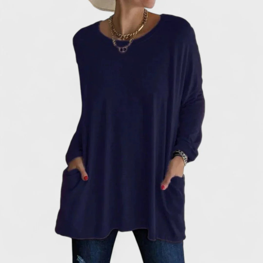 Oriana - Sudadera ligera de corte relajado