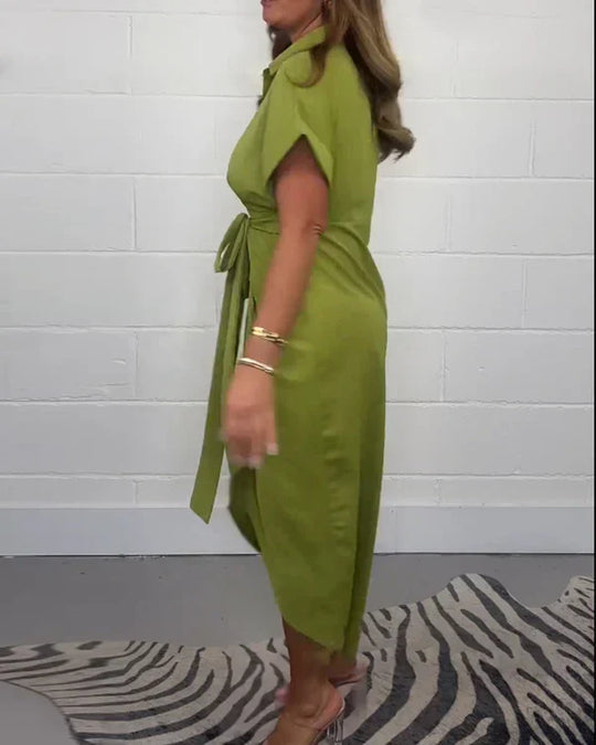 Valeria™ Elegante vestido plisado