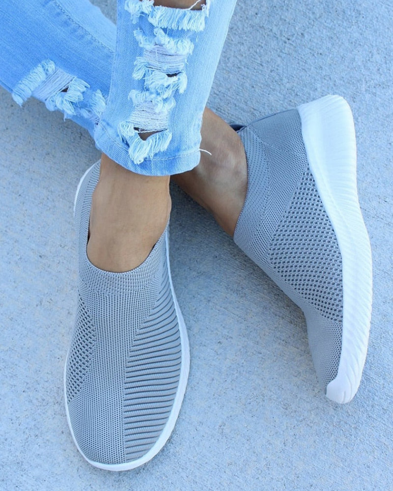 Lena | Zapatillas de Malla Slip-On para Damas para Mayor Comodidad