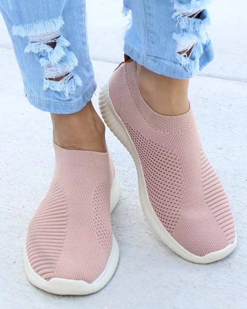 Lena | Zapatillas de Malla Slip-On para Damas para Mayor Comodidad