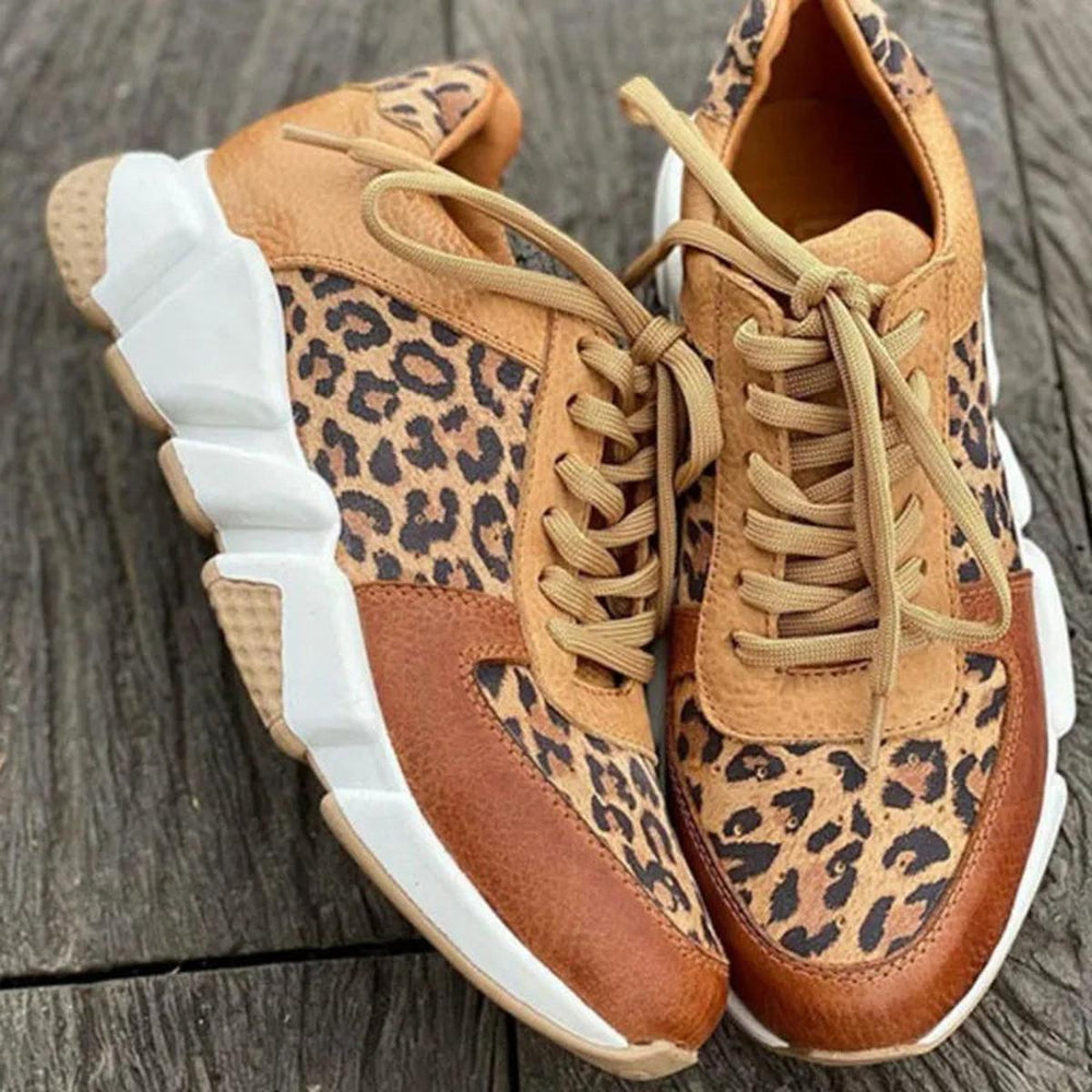 Dorothea | Zapatillas Chunky-Print de Moda para Damas