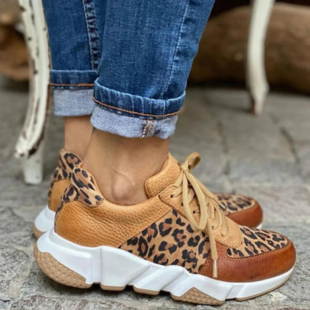 Dorothea | Zapatillas Chunky-Print de Moda para Damas