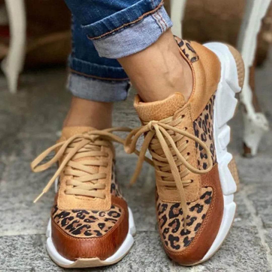 Dorothea | Zapatillas Chunky-Print de Moda para Damas