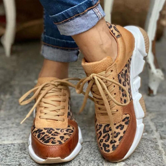 Dorothea | Zapatillas Chunky-Print de Moda para Damas