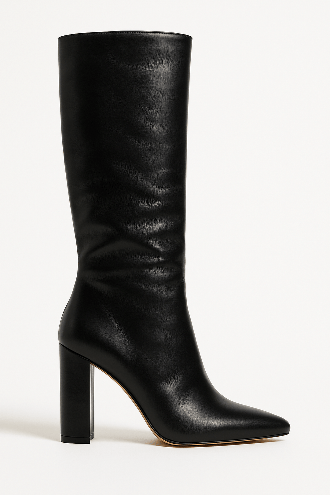 Franziska | Botas de mujer con estampado de cocodrilo y tacón cuadrado
