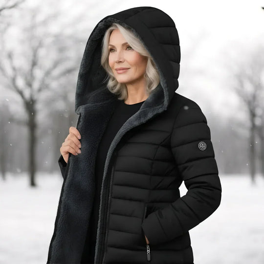 OLIVIA – Abrigo de invierno acolchado