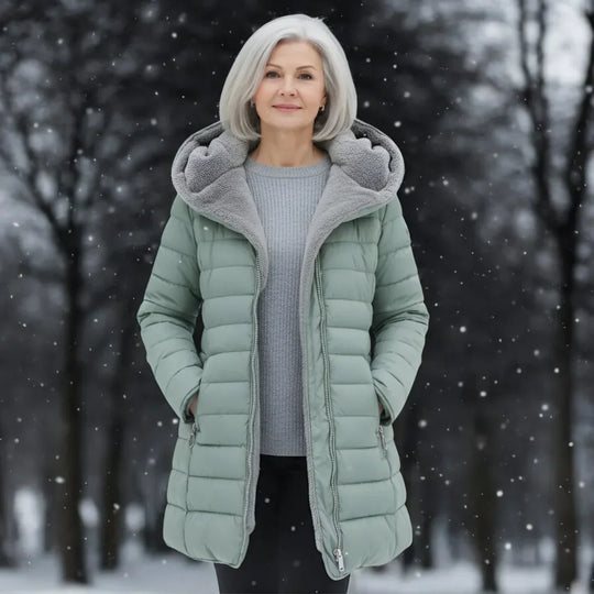 OLIVIA – Abrigo de invierno acolchado