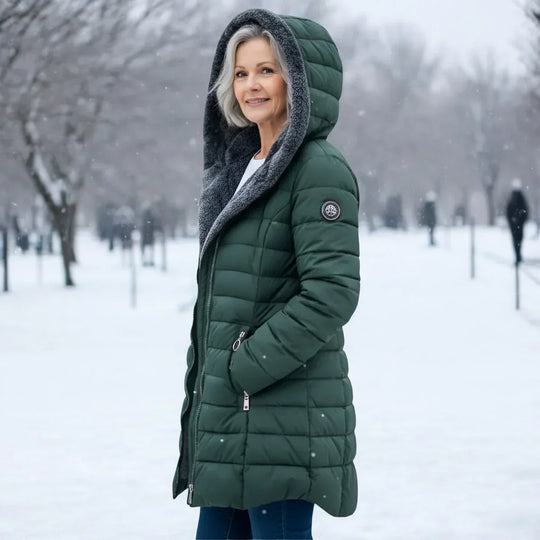 OLIVIA – Abrigo de invierno acolchado