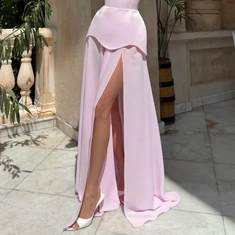 Jacqueline | Vestido de mujer para invitadas de boda con escote en forma de corazón