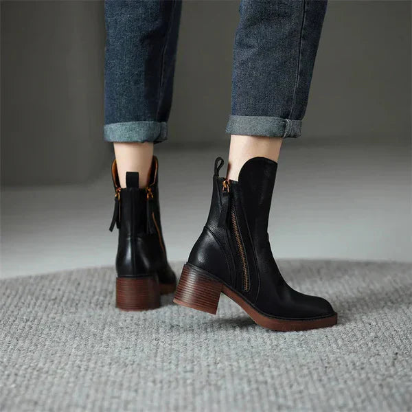 Klara – Botines de cuero