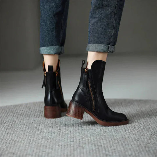 Klara – Botines de cuero