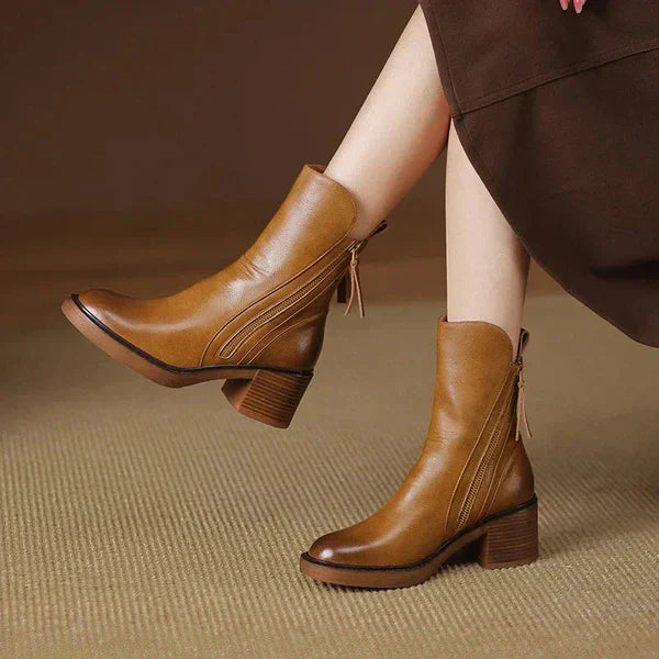 Klara – Botines de cuero