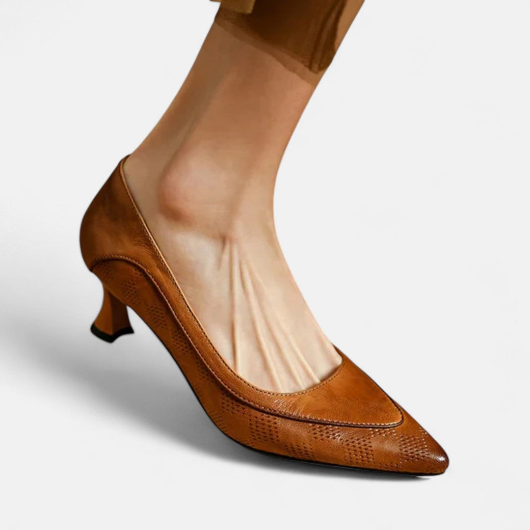 Amara™ | Tacones de piel