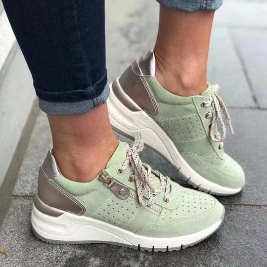 Marie | Zapatillas deportivas para mujer con punta redonda y cordones