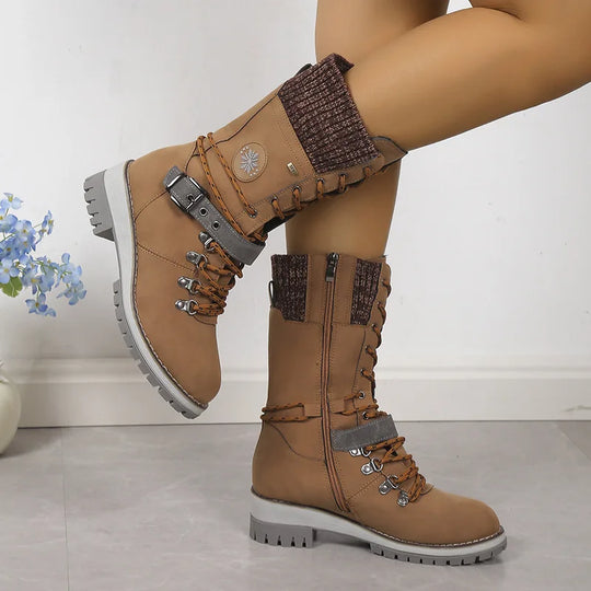 Livia – Botines de invierno impermeables con forro polar