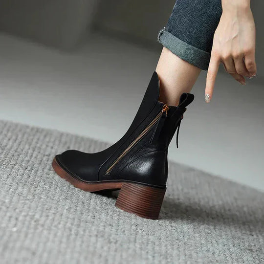 Klara – Botines de cuero