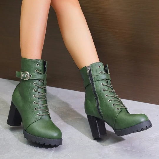Claudia | Botines de mujer con detalle de hebilla