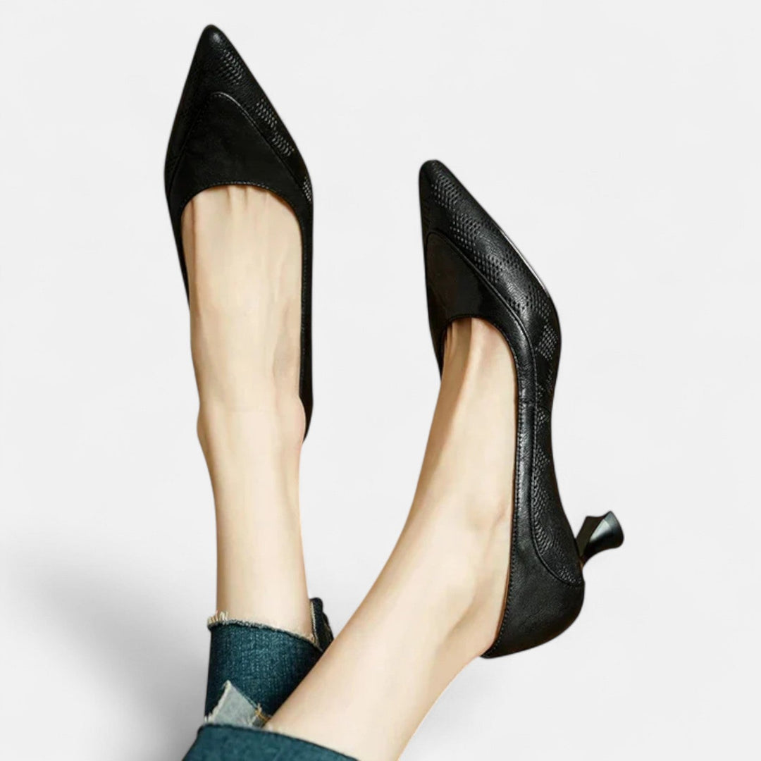 Amara™ | Tacones de piel