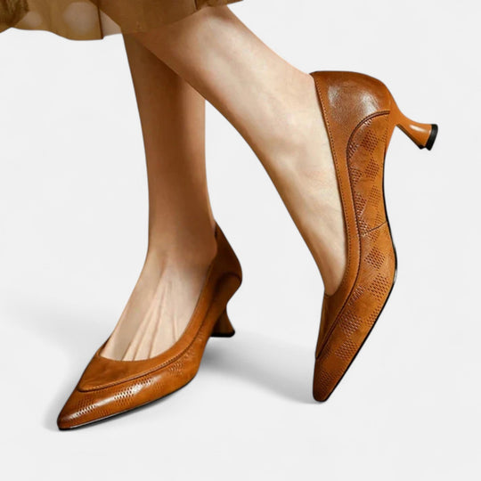 Amara™ | Tacones de piel