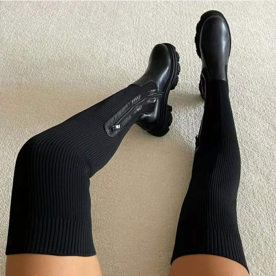 Annika | Botas de mujer con suela gruesa