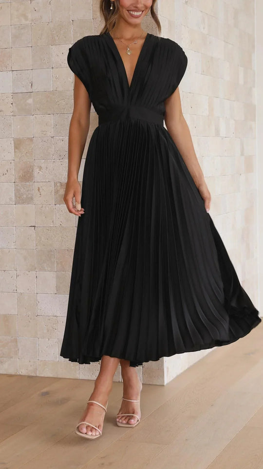 María™ Elegante vestido plisado