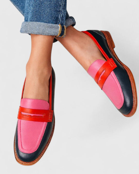 Melanie | Zapatos Loafers Clásicos y Modernos para Dama con Punta Redonda