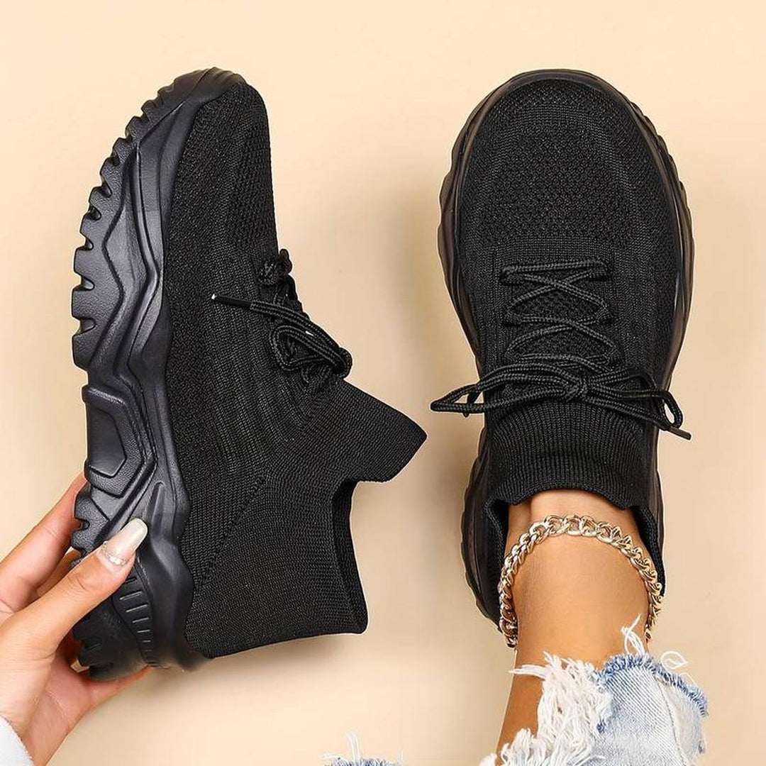 Elke | Zapatos de cordones de punto para damas para ocio y paseos