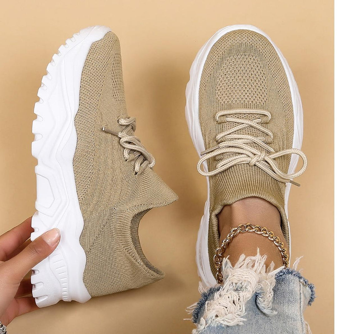 Elke | Zapatos de cordones de punto para damas para ocio y paseos