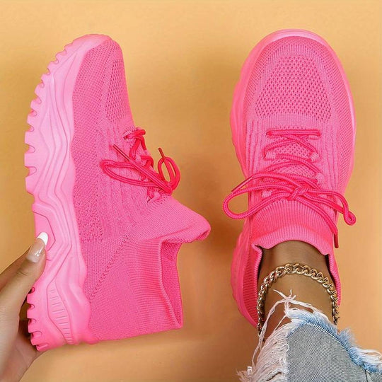 Elke | Zapatos de cordones de punto para damas para ocio y paseos