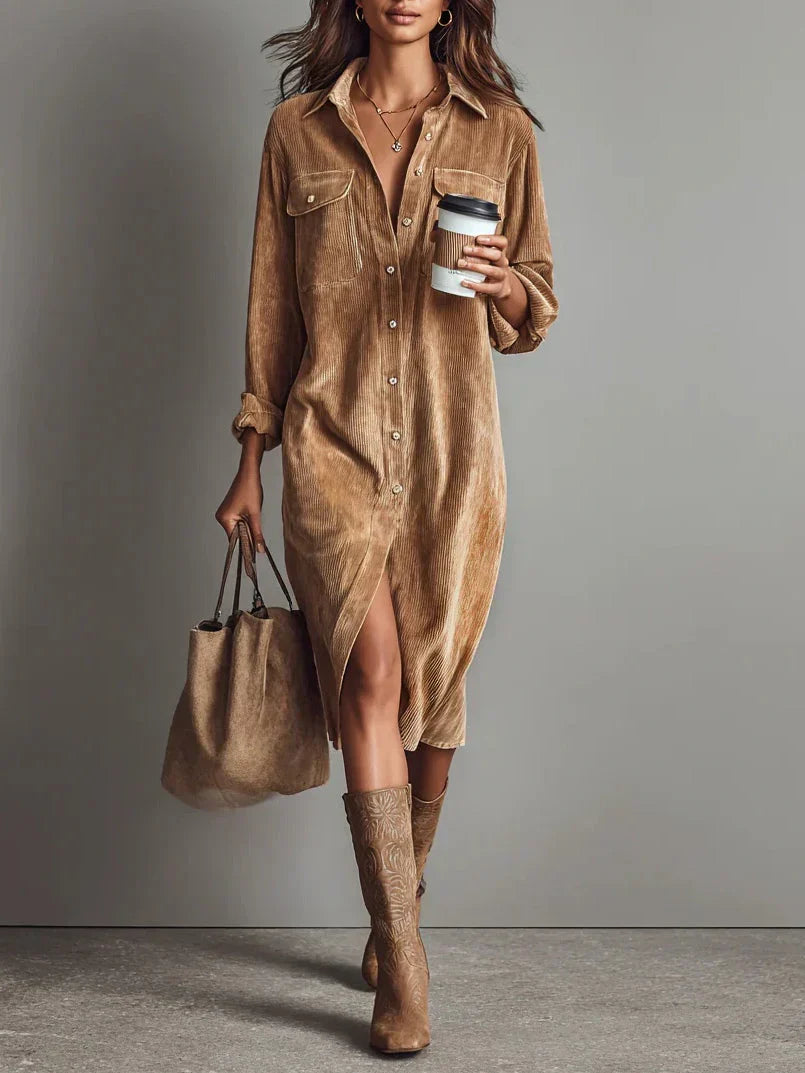 Lova - Vestido moderno con corte holgado