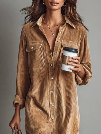 Lova - Vestido moderno con corte holgado