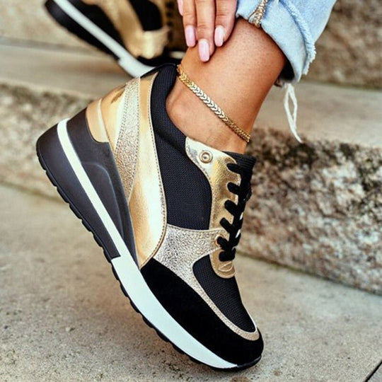 Laura | Zapatillas deportivas de caña alta cómodas para mujer