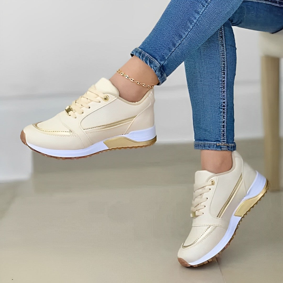 Anna | Zapatillas de Tendencia para Damas con Rayas Estilosas